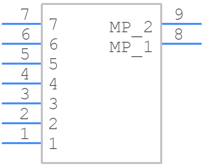 504050-0791 - Molex - PCB symbol
