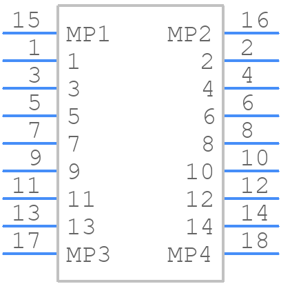 52559-1452 - Molex - PCB symbol