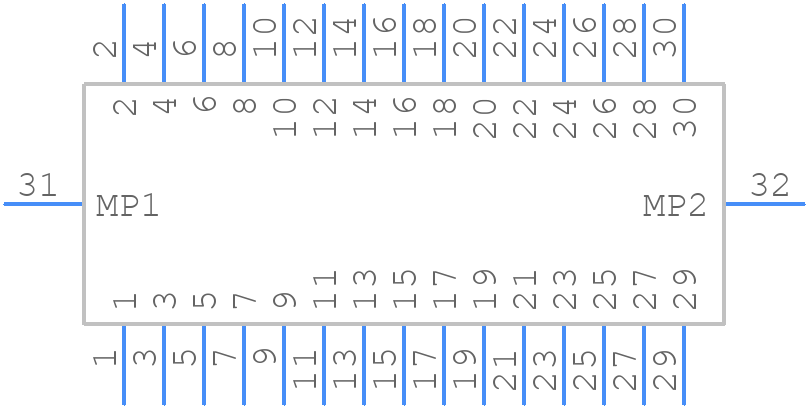 52885-0374 - Molex - PCB symbol
