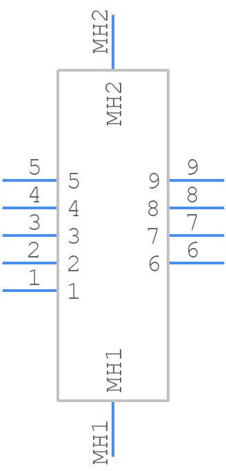 83611-9023 - Molex - PCB symbol