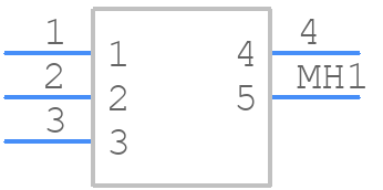 1-1337485-0 - TE Connectivity - PCB symbol