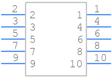 1-380991-0 - TE Connectivity - PCB symbol