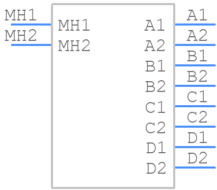 1-917541-2 - TE Connectivity - PCB symbol