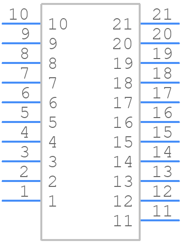 171367-1 - TE Connectivity - PCB symbol