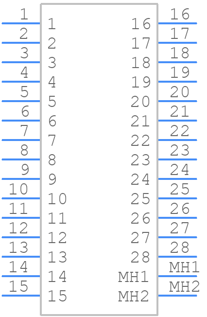 175976-2 - TE Connectivity - PCB symbol