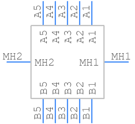 178325-3 - TE Connectivity - PCB symbol