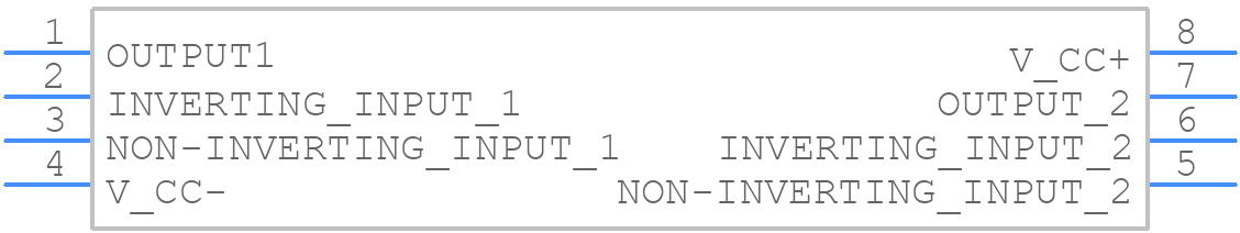 TS272IDT - STMicroelectronics - PCB symbol