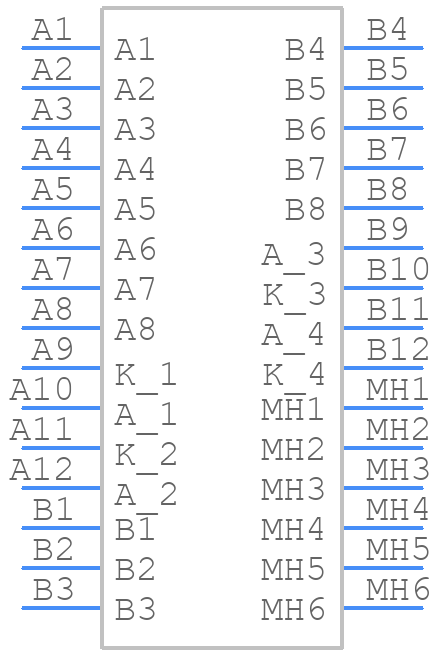 6368011-1 - TE Connectivity - PCB symbol