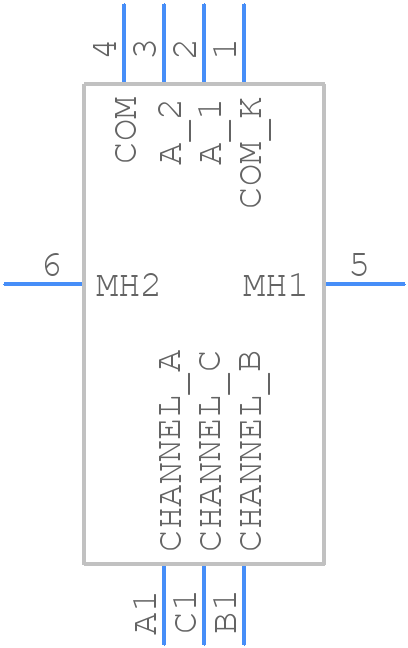 DPL12SV2424A25K3 - TE Connectivity - PCB symbol