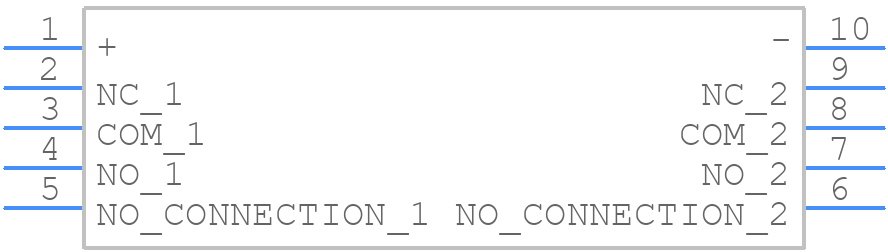 FP2-D3002 - TE Connectivity - PCB symbol