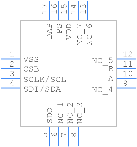 G-NICO-018 - TE Connectivity - PCB symbol