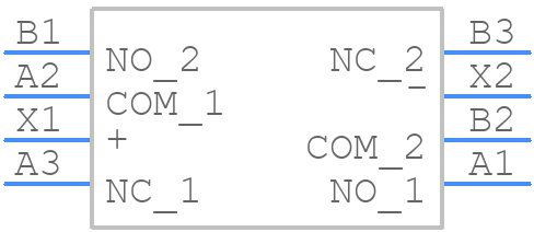 HFW1201K00 - TE Connectivity - PCB symbol