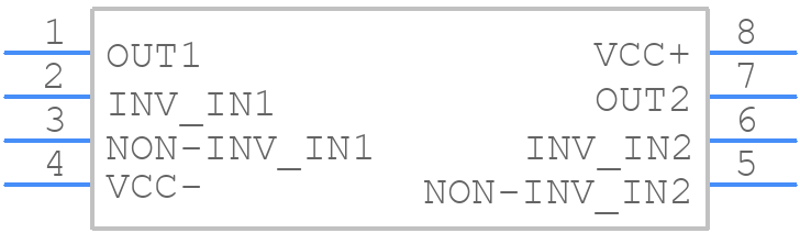 TSH22ID - STMicroelectronics - PCB symbol