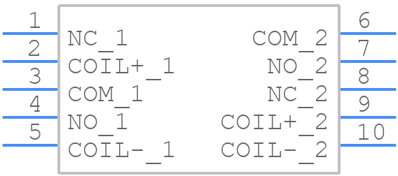LSAW-2C-12B - TE Connectivity - PCB symbol