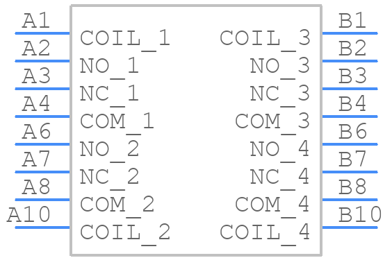 T92S11A12-24 - TE Connectivity - PCB symbol