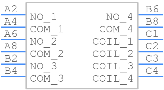 T92S7A12-120 - TE Connectivity - PCB symbol