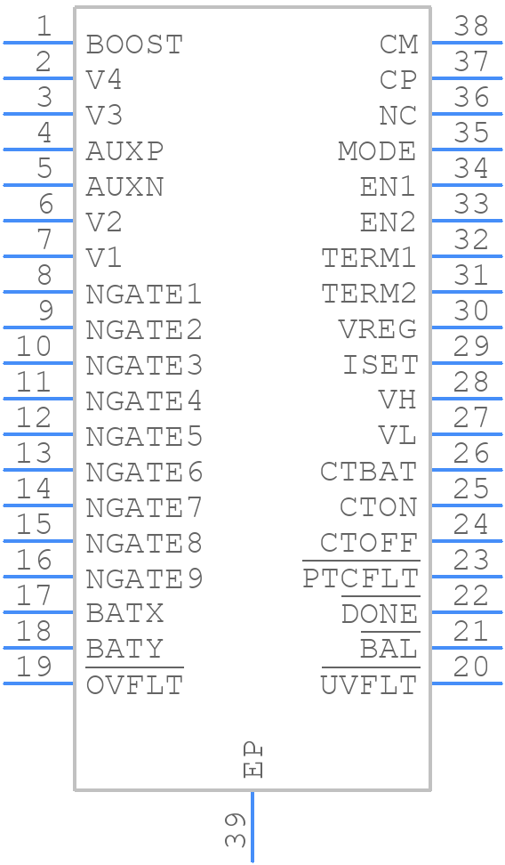 LTC3305IFE#PBF - Analog Devices - PCB symbol