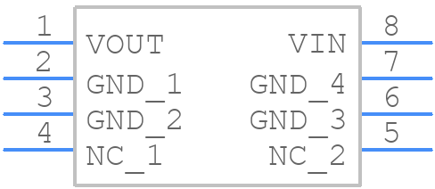 L78L05CD - STMicroelectronics - PCB symbol