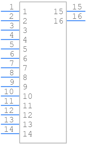 DF13A-14P-1.25H(51) - Hirose - PCB symbol