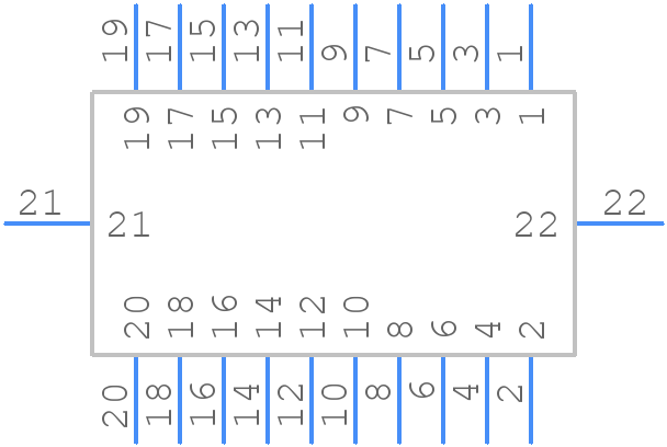 DF50-20DP-1H(51) - Hirose - PCB symbol