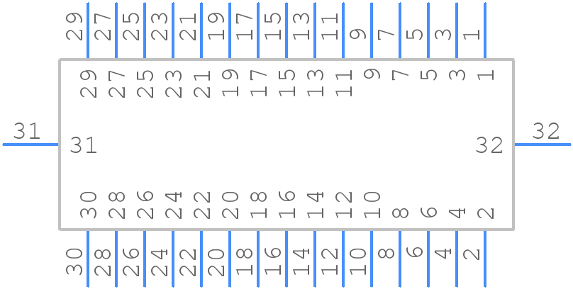 DF50-30DP-1H(51) - Hirose - PCB symbol