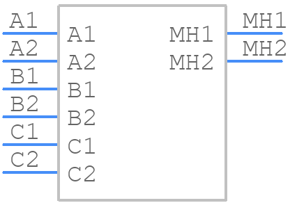 DF60-3P-10.16DS(26) - Hirose - PCB symbol