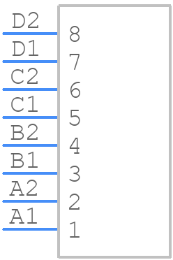 DF60-4P-10.16DSA(26) - Hirose - PCB symbol