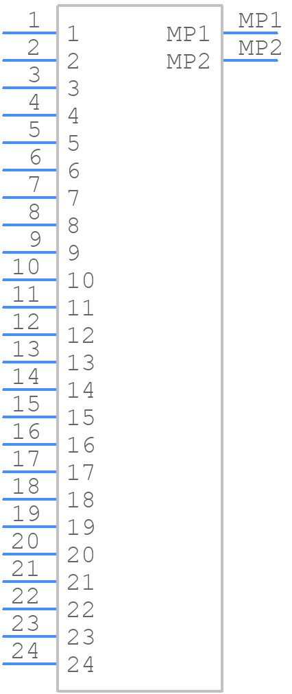 FH12-24S-0.5SV(55) - Hirose - PCB symbol