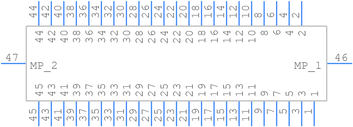 FH39-45S-0.3SHW(10) - Hirose - PCB symbol
