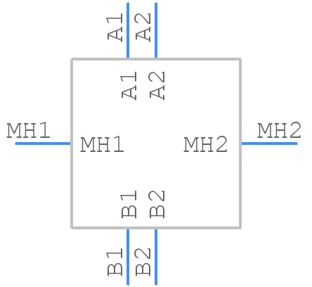FX30B-2S-3.81DSA - Hirose - PCB symbol