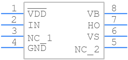 FAN73611MX - onsemi - PCB symbol