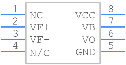 FOD050L - onsemi - PCB symbol