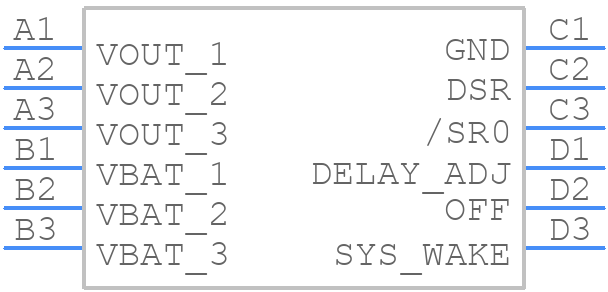 FTL75939UCX - onsemi - PCB symbol