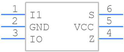 NC7SP157P6X - onsemi - PCB symbol