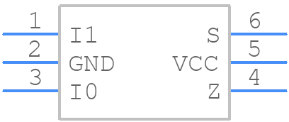 NC7SV157P6X - onsemi - PCB symbol