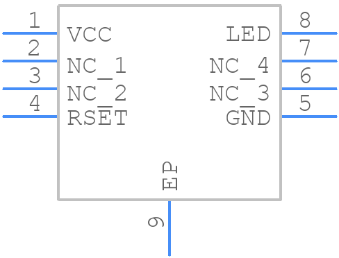 AL5811MP-13 - Diodes Incorporated - PCB symbol