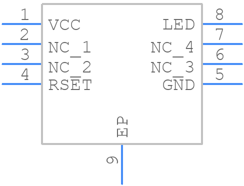 AL5812MP-13 - Diodes Incorporated - PCB symbol