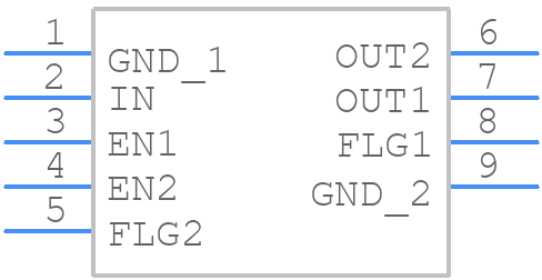 AP2152AFGEG-7 - Diodes Incorporated - PCB symbol