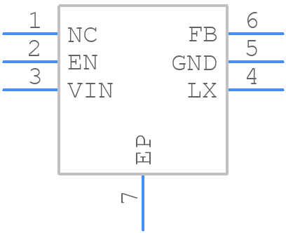 AP3417CDNTR-G1 - Diodes Incorporated - PCB symbol