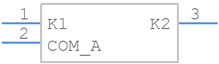 BAV23A-7-F - Diodes Incorporated - PCB symbol