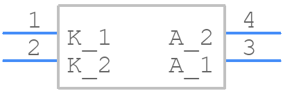BAW101-7 - Diodes Incorporated - PCB symbol