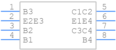 ZHB6790TA - Diodes Incorporated - PCB symbol