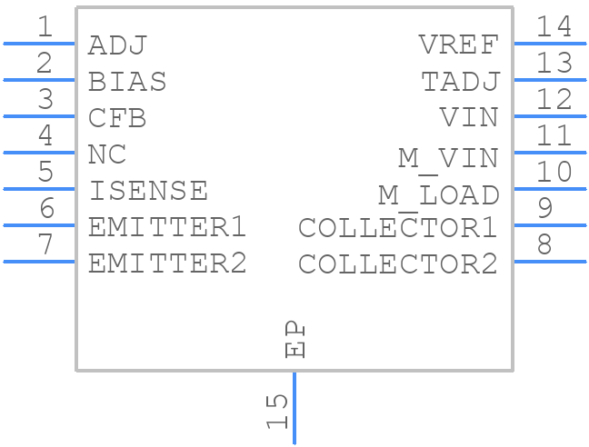 ZXLD1321DCATC - Diodes Incorporated - PCB symbol