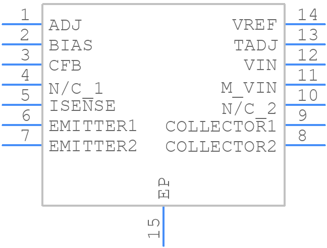 ZXLD1322DCCTC - Diodes Incorporated - PCB symbol
