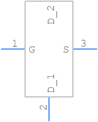 ZXMN6A07ZTA - Diodes Incorporated - PCB symbol