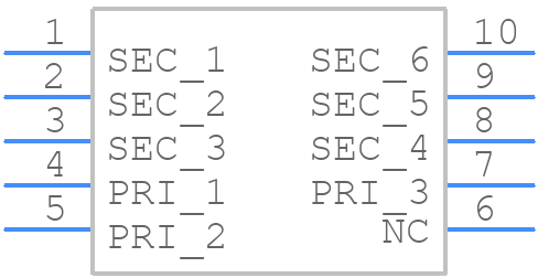 B82802A0055A325 - TDK - PCB symbol