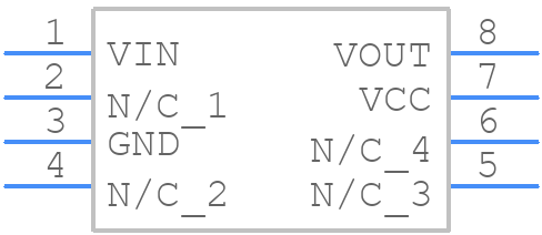 FMS6141CSX - onsemi - PCB symbol