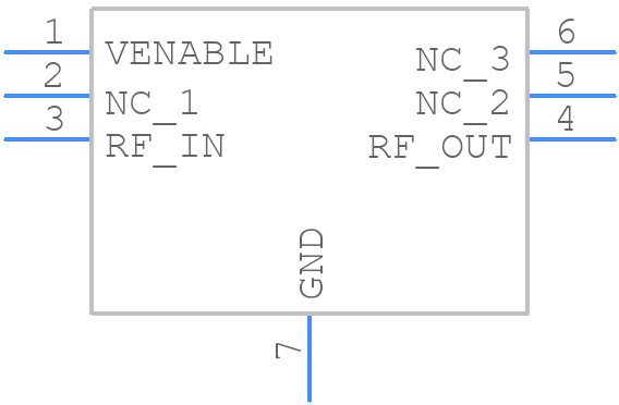 GRF4014-W - Guerrilla RF - PCB symbol
