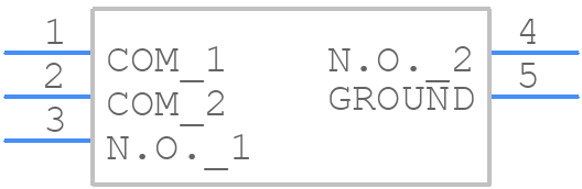 B3F-1122-G - OMRON Electronics - PCB symbol