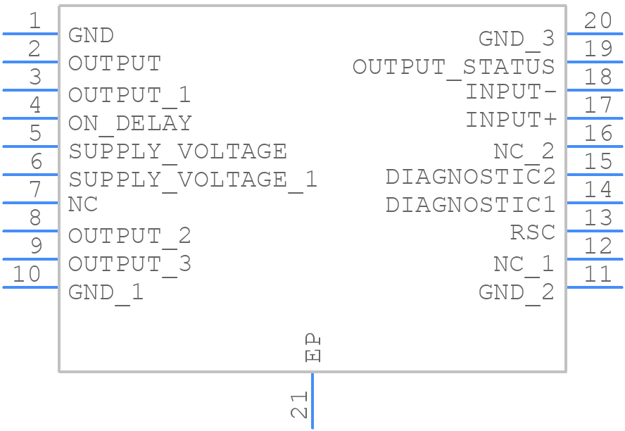 L6370D - STMicroelectronics - PCB symbol